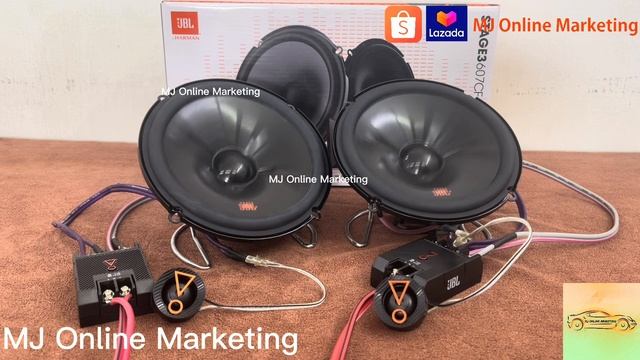 JBL Stage 3 607CF 6.5 inch Component Set Sound Testing * Bass Boosted + Sound Clarity Test* смотреть онлайн