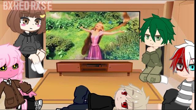 MHA Reacts to Y/N as Rapunzel {Tangled} (face reveal) смотреть онлайн