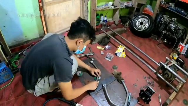 Homemade GoKart Buggy 100 Cc Part 2 Rear Arm