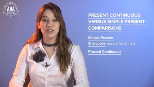Unit 38 - Lower intermediate - When to use the present continuous and Simple Present متى نستخدم .. смотреть онлайн