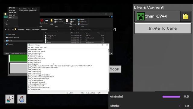How To Uncap FPS on Minecraft Windows 10 смотреть онлайн