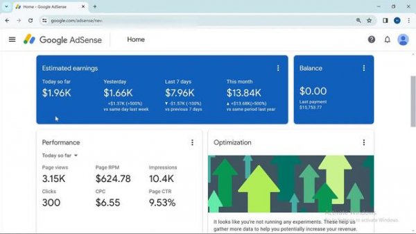 AdSense Loading Method 2024 (MADE OVER 15K FROM GOOGLE ADSENSE)