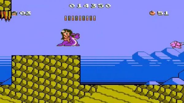 Tina's Adventure Island III Hack of Adventure Island III - Nes Famicom Polystation + Download
