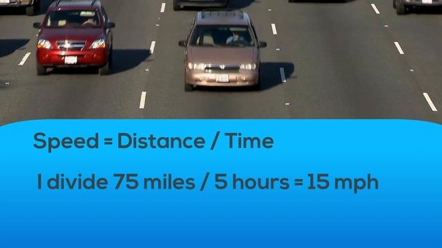 How to calculate average speed using distance and time смотреть онлайн
