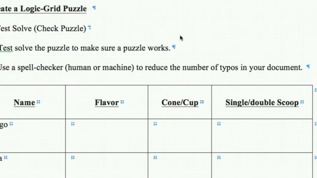 How to Make a Logic Grid Puzzle For Use as a Communicative Language Learning Activity смотреть онлайн