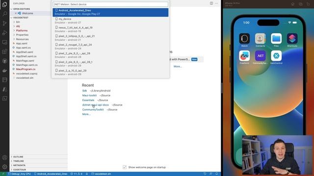 Develop .NET MAUI Apps in VS Code with .NET Meteor смотреть онлайн