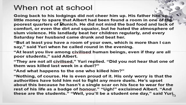Albert Einstein at School | Part 1 of actual lesson смотреть онлайн