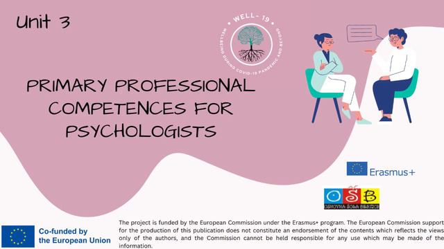 1. EU School Psychologist Competence Model - Chapters 1, 2 and 3 смотреть онлайн