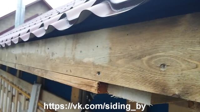 КАК ПРАВИЛЬНО ОТДЕЛАТЬ ПОДШИВНУЮ ЛОБОВУЮ  ДОСКУ - J ФАCКОЙ  КАРНИЗНЫХ СВЕСОВ
