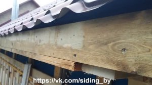 КАК ПРАВИЛЬНО ОТДЕЛАТЬ ПОДШИВНУЮ ЛОБОВУЮ  ДОСКУ - J ФАCКОЙ  КАРНИЗНЫХ СВЕСОВ