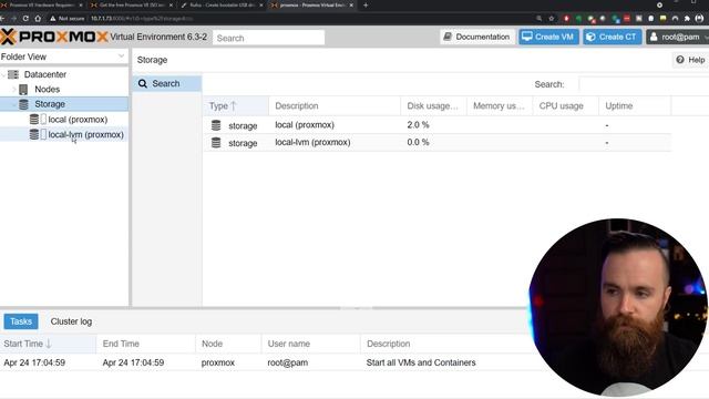 Virtual Machines Pt. 2 (Proxmox install w/ Kali Linux) смотреть онлайн