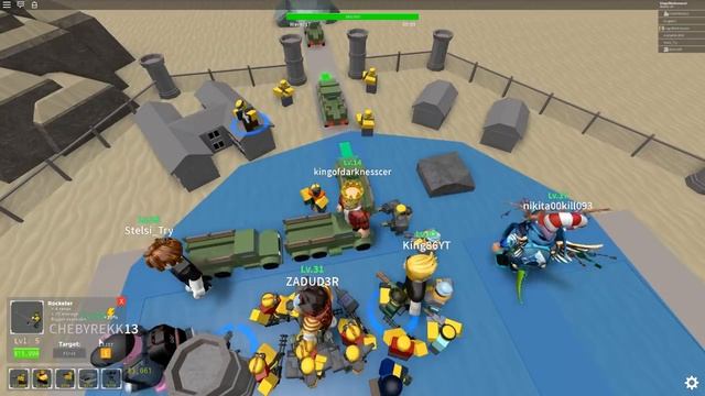 ОСТАНОВИ ЭТИХ ПРИШЕЛЬЦЕВ ЧТОБЫ ЖИТЬ! ПОСТРОЙ СУПЕР ЗАЩИТУ! ROBLOX смотреть онлайн