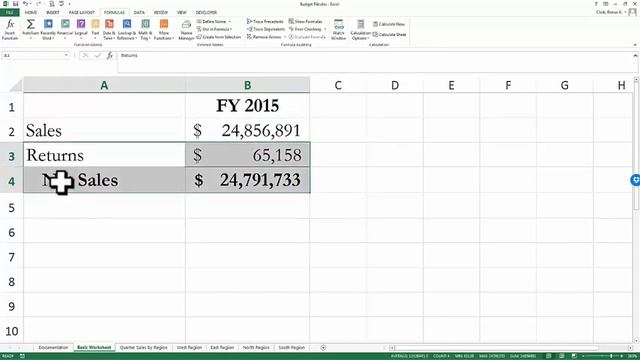 How to create defined names for cells and ranges in Excel смотреть онлайн