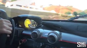 Ferrari LaFerrari с прямоточным выхлопом