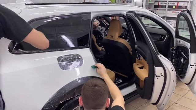 Бронирование полиуретаном всего кузова Volvo V90 CrossCountry