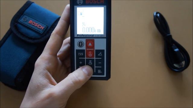 Review Opinión Medidor de Distancia Láser GLM 100 C Bosch Parte 1 - Introducción смотреть онлайн