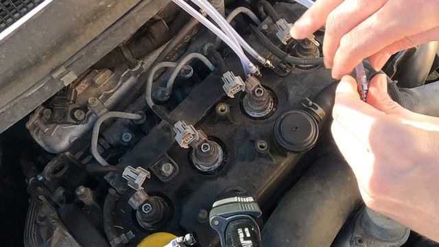 Carrying out Diesel Injector leak off test, damage and repairs on Vauxhall Zafira Denso1.7 A17DTJ смотреть онлайн