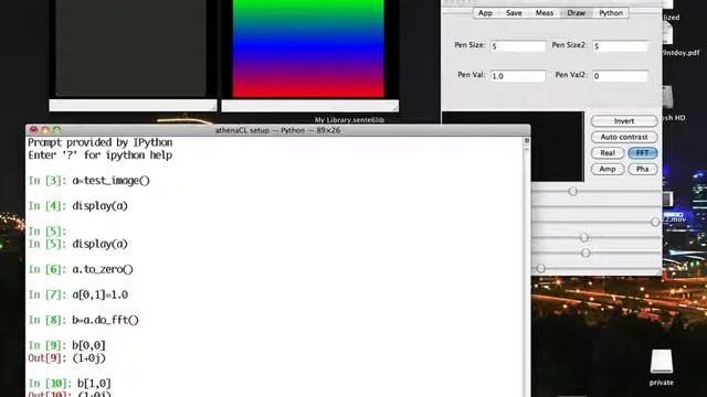 EMAN2 Interactive FFT Demo смотреть онлайн