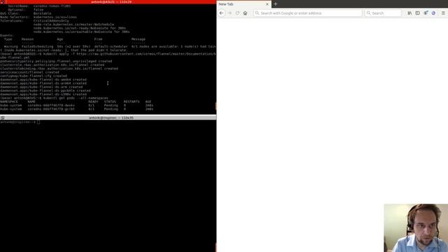 Tutorial: Setting up Kubernetes with Flannel and Dashboard смотреть онлайн