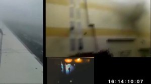 Зимняя Вишня -совмещение всех камер, первые 20 минут пожара