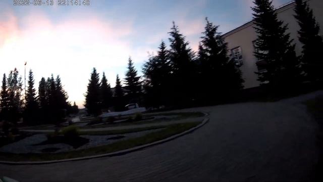 118. 2022. Солнечный закат в Маслянино // Лето, вечер смотреть онлайн