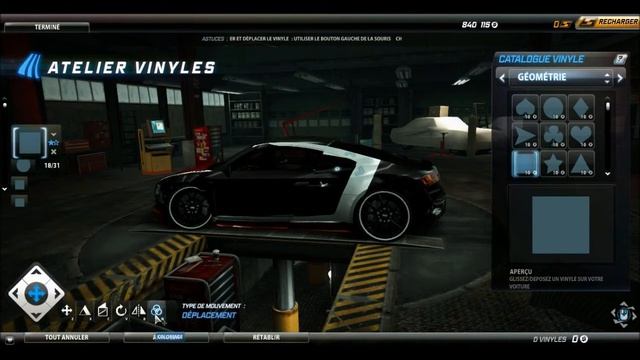 NFSWorld Tuto Vinyls Audi R8 Darius смотреть онлайн