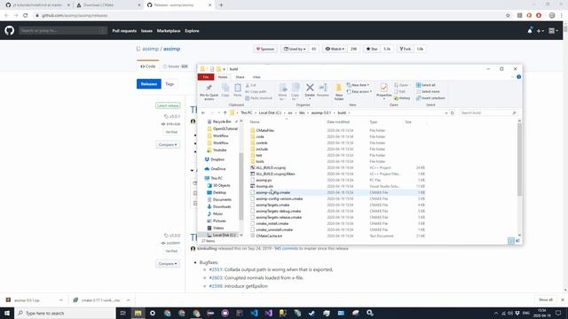 C++ OpenGL Tutorial - 17 - CMake/ASSIMP Installation смотреть онлайн
