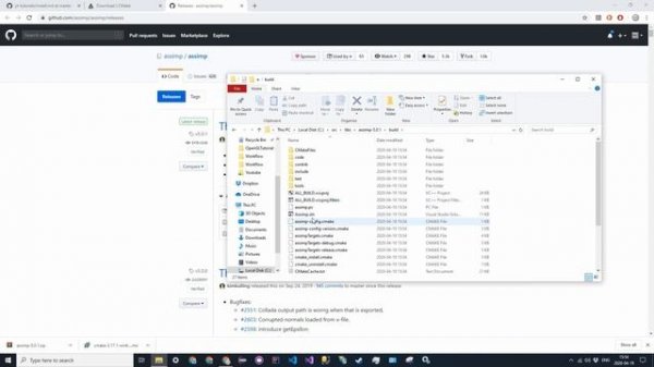 C++ OpenGL Tutorial - 17 - CMake/ASSIMP Installation