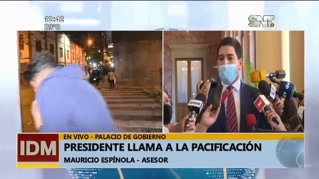 El Presidente llama a la pacificación de la República смотреть онлайн