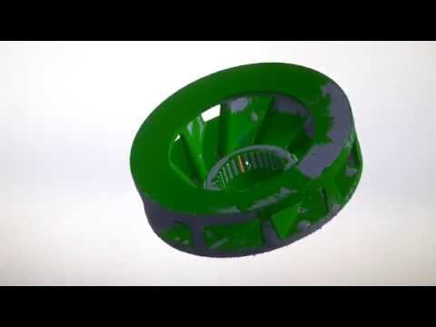 Реверс-Инжиниринг деталь Крыльчатка смотреть онлайн