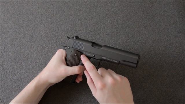 NonEx - Airsoft [Review] Test Video Clip (KWC 1911 full metal CO2 gas blow back pistol) смотреть онлайн