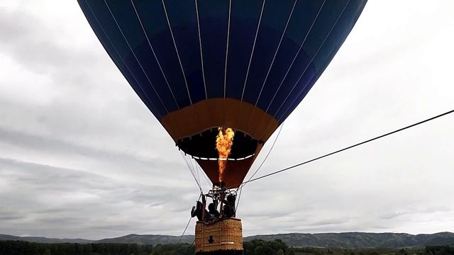 Привязной полет на воздушном шаре! смотреть онлайн