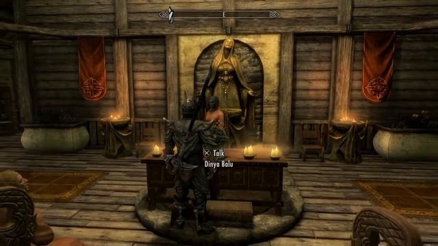 Skyrim Getting Married to Aela the Huntress - Married Trophy смотреть онлайн