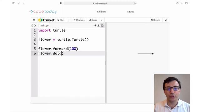 Code a Flower using Python | Write your first Python program смотреть онлайн