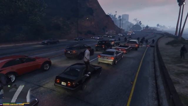 GTA 5 - Драки с полицией и не только смотреть онлайн