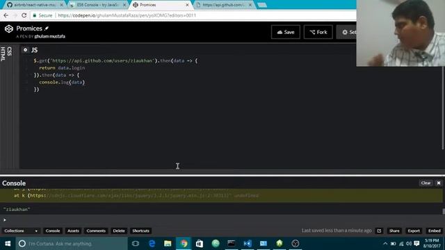 Promises in Java Script in hindi/urdu смотреть онлайн