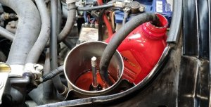 Полная замена жидкости гур УАЗ Патриот без разбора.