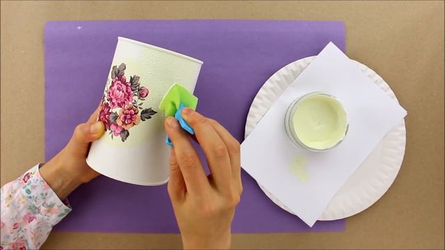 Decoupage box - Moneybox diy - Decoupage tutorial - Decoupage for beginners смотреть онлайн