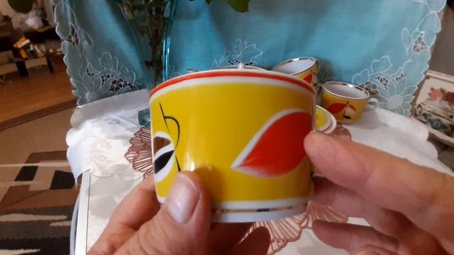 "Фарфор"сервиз"желтый смотреть онлайн