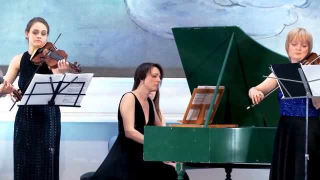 ALEXANDRA KORENEVA - J.S. Bach, harpsichord concerto A-dur (3/3) смотреть онлайн