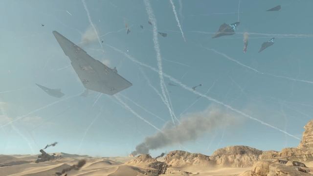 Star Wars Ambience - Jakku - Space Battle (battle ambience, no music) смотреть онлайн