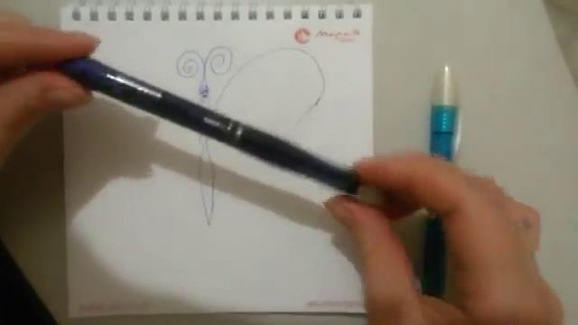 Рисование бабочки смотреть онлайн