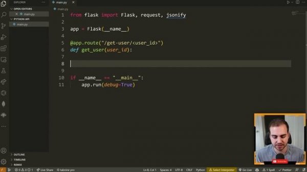 Create A Python API in 12 Minutes