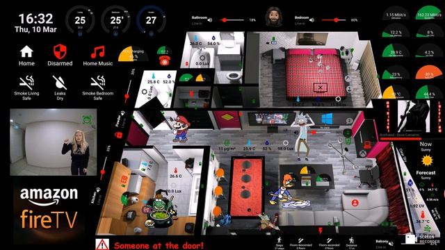 Homeassistant 3D plan смотреть онлайн