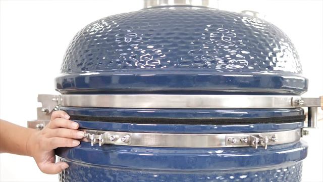 22 and 24 Lifesmart Kamado Ceramic Grill Assembly Demo смотреть онлайн