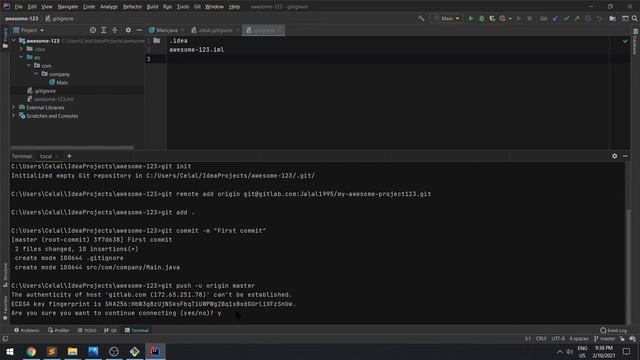 ssh gitlab intellij смотреть онлайн