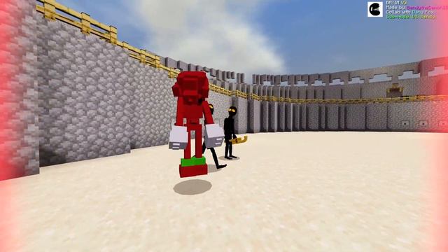 FNF Sonic.EXE 2.0 vs. Bendy and the Ink Machine | Minecraft (INTENSE!) смотреть онлайн