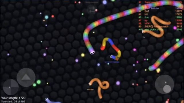 Snake Game Slither.io | World's Biggest Snake Vs World's Smallest Snake Ever | Slither.io смотреть онлайн