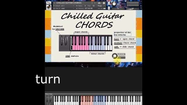 CHILLED GUITAR CHORDS FOR KONTAKT! DEMO смотреть онлайн