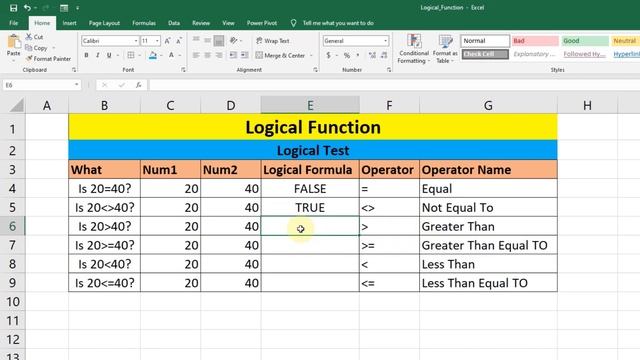 MS Excel - Logical Test | Excel Logical Functions | Excel Bangla Tutorial | Excel 2019 Tutorial смотреть онлайн